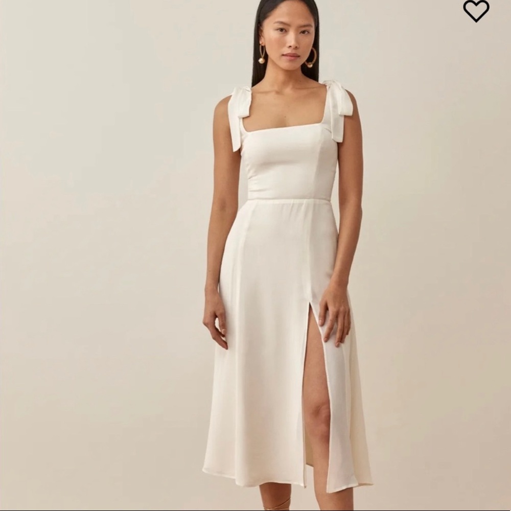 NWT Reformation White Twilight Dress